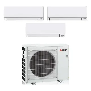 Mitsubishi Electric Klimatska naprava trojček MXZ-3F68VF5+(2×MSZ-AY20VGKP2 2,0 kW+MSZ-AY25VGKP2 2,5 kW) 6,5 kW – komplet