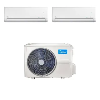 Midea Klimatska naprava dvojček M2OE-18HFN8-Q+(2×EF-09RD1H 2,5 kW) 5,0 kW – komplet