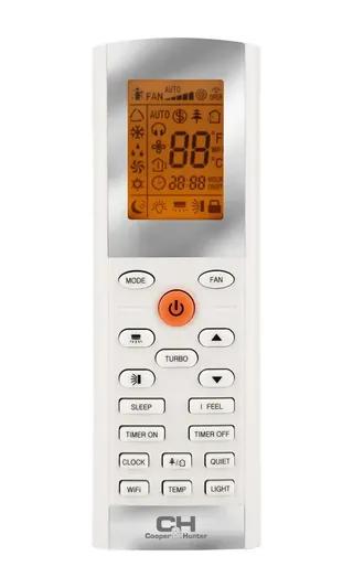 Cooper&Hunter Klimatska naprava Vital Plus 2,5 kW – daljinski upravljalnik